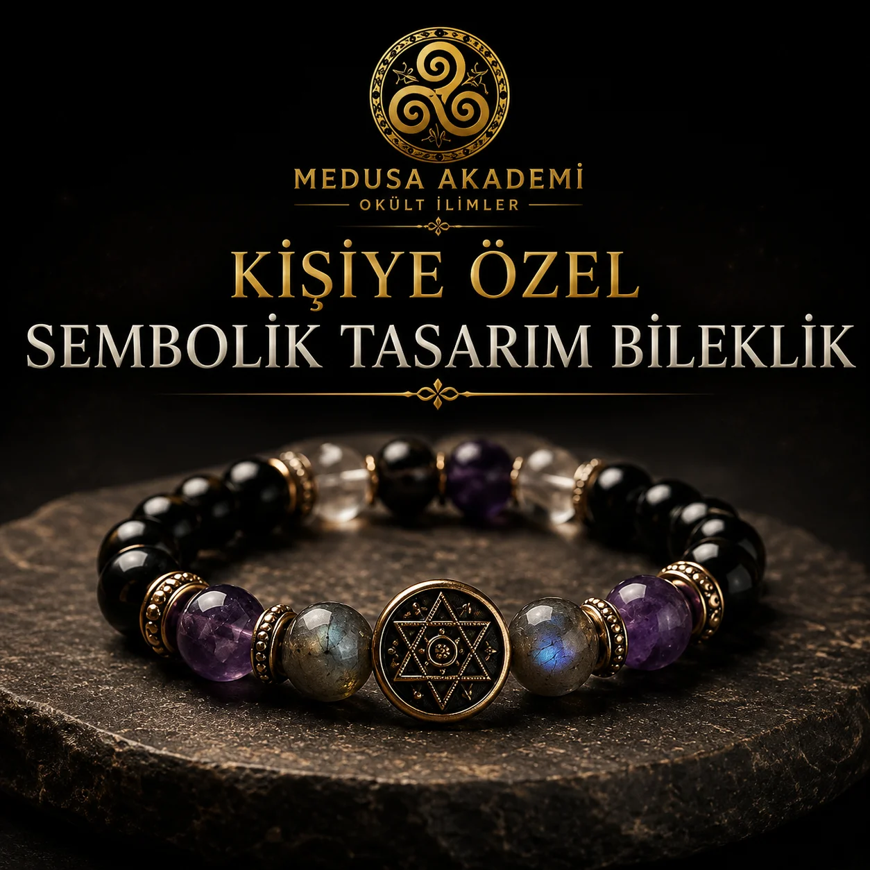 Kişiye Özel Sembolik Tasarım Bileklik 1 Kişiye Özel Sembolik Tasarım Bileklik